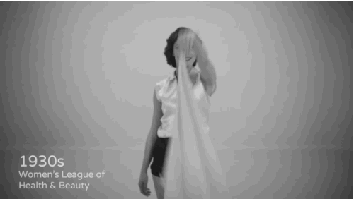 Reprodução vídeo/ Benenden UK A evolução da ginástica em 100 anos