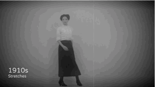 Reprodução vídeo/ Benenden UK A evolução da ginástica em 100 anos