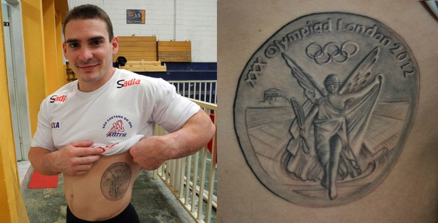 As tatuagens dos atletas ol&iacute;mpicos