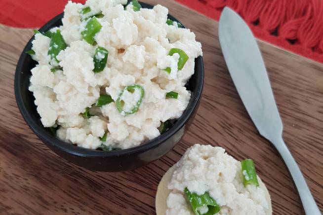 ricota-vegana- 6 receitas veganas e funcionais para você incluir na dieta