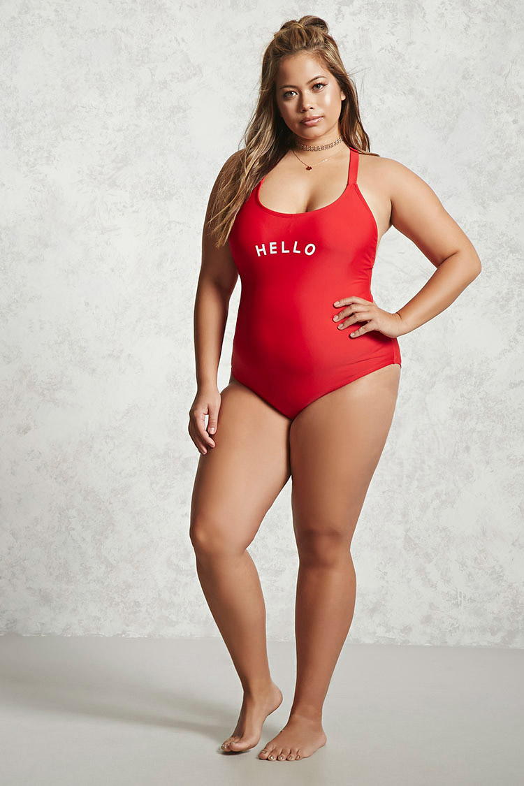 Biquíni plus size forever 21