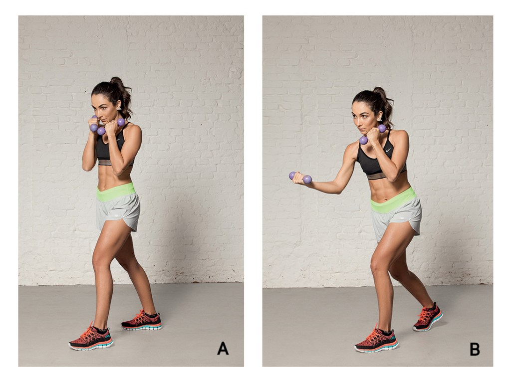 Treino de boxe da Lalá Noleto seca gordurinhas e define braços