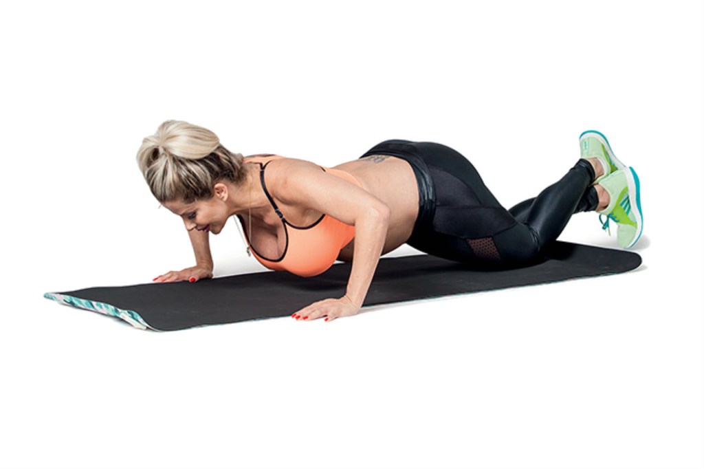 Karina Bacchi mostra exercícios para o 2º trimestre de gravidez