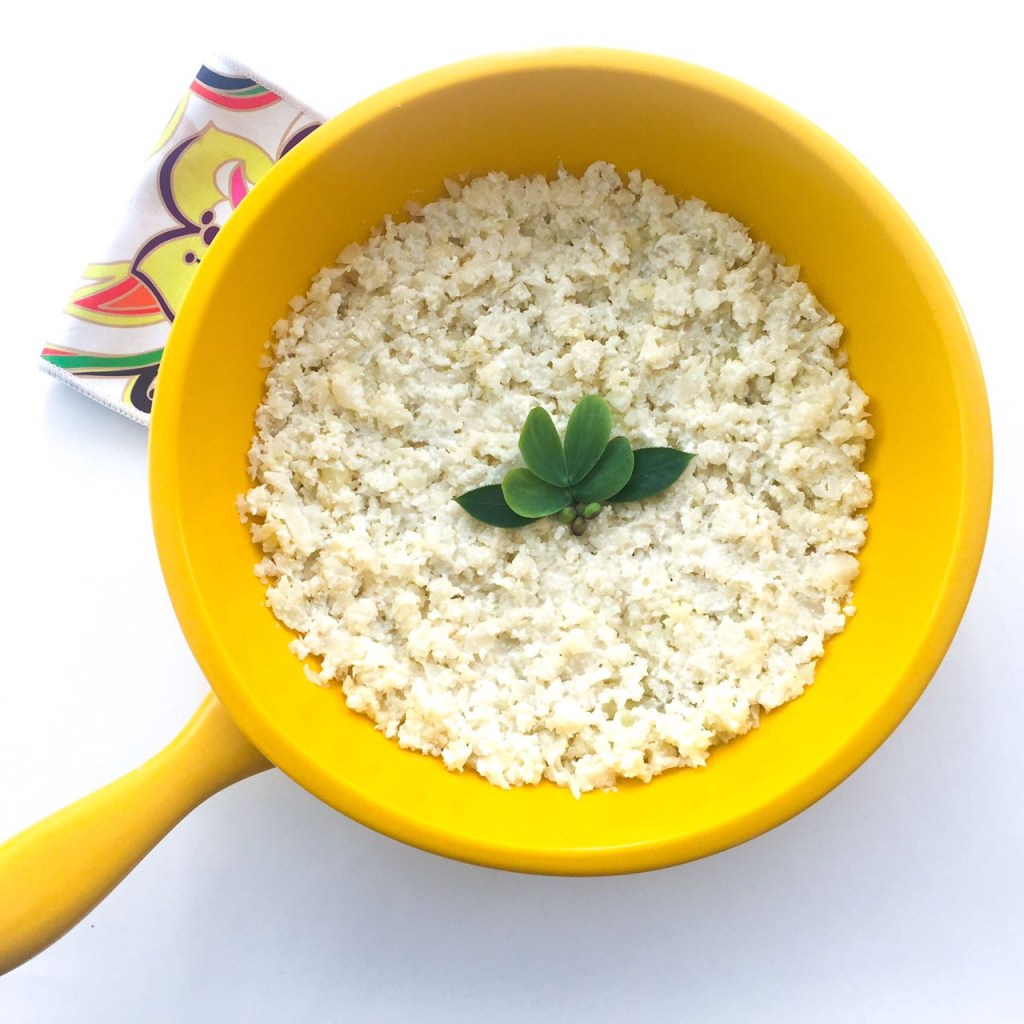 risoto-couve-flor-creme-ricota 30 melhores receitas low carb para variar o cardápio