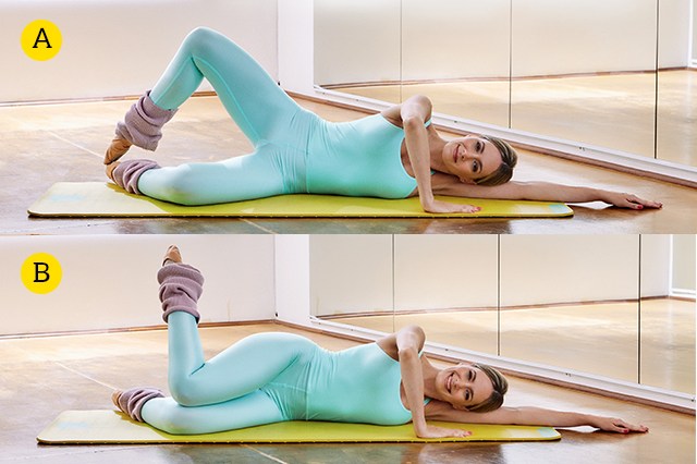 Este exercício de ballet fitness deixa o bumbum redondinho