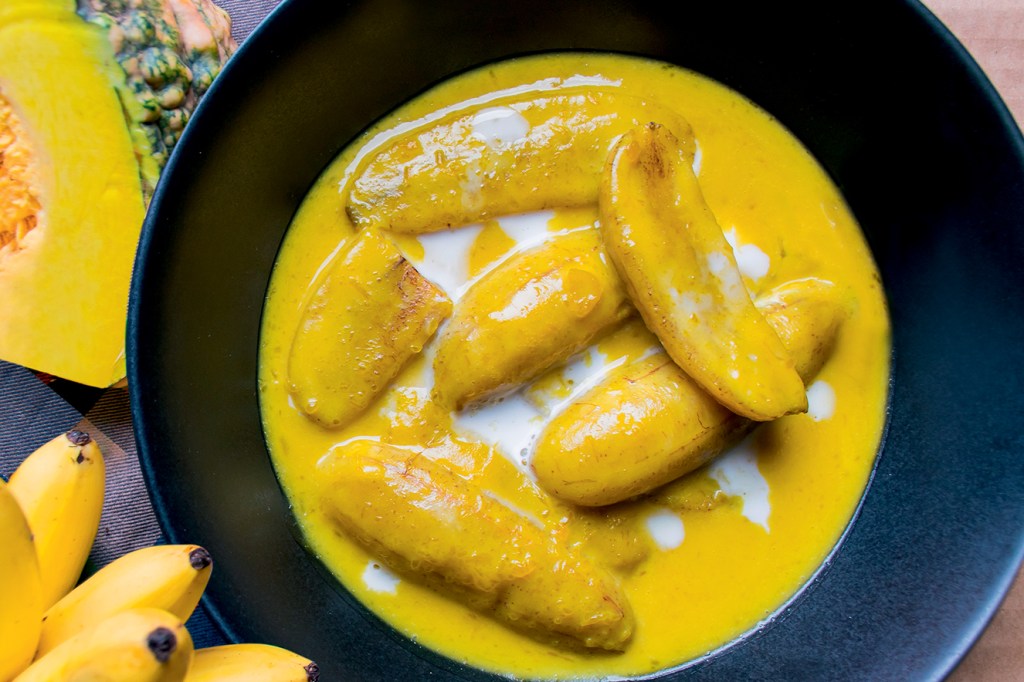 creme de abóbora, banana e especiarias Banana: 6 receitas práticas, diferentes e saudáveis para fazer com a fruta
