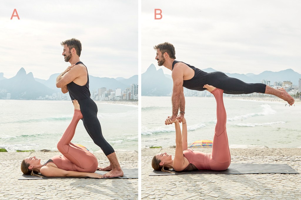 Acroioga Acroyoga: passo a passo de 2 posturas da modalidade que alivia a ansiedade