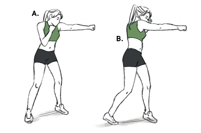 Treino Thai360 Treino de 20 minutos que une luta e funcional para desestressar em casa