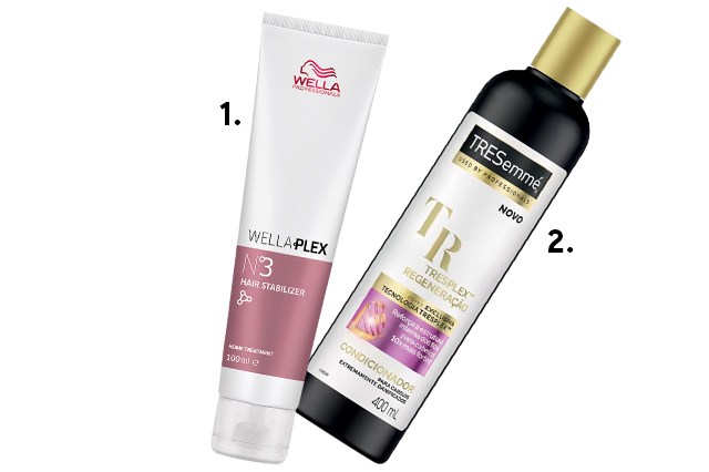 Produtos para fios descoloridos Cabelo descolorido: produtos com tecnologia plex por um preço acessível