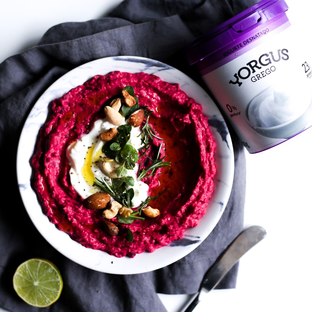 Hommus de Beterraba Receitas saudáveis para fazer em casa