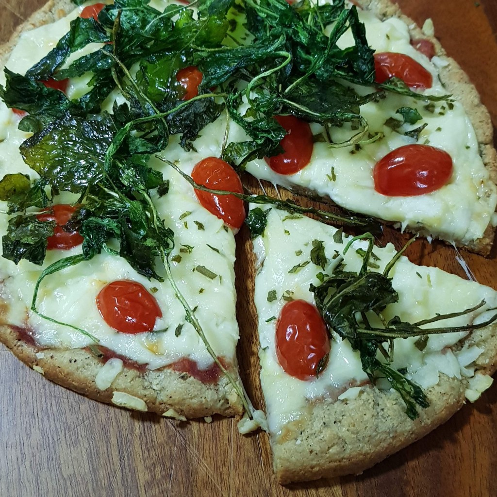 Receita de pizza lowcarb