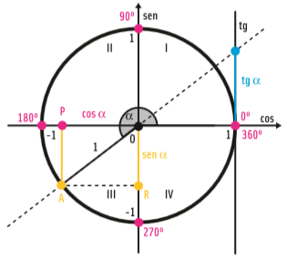 Trigonometria: Triângulos e circunferência