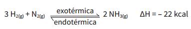 Equilíbrio químico: Deslocamento do equilíbrio