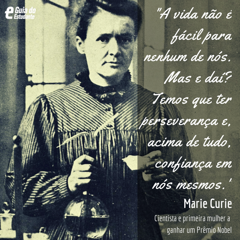 Marie Curie, science