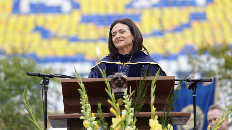 sheryl-sandberg-berkeley Os 5 discursos de formatura mais inspiradores de 2016