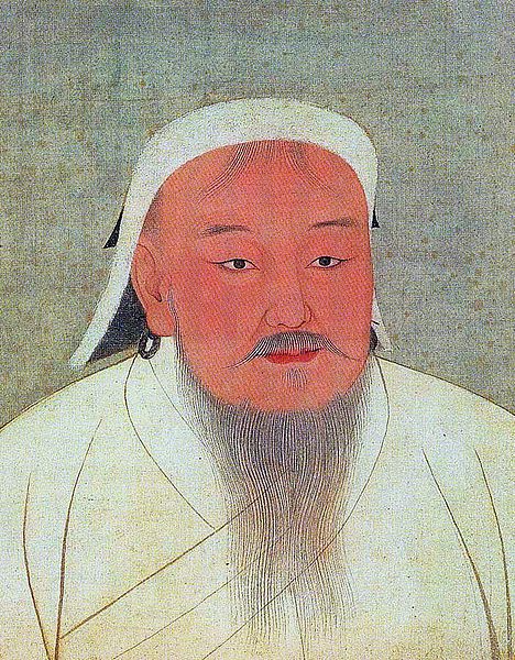 Gengis Khan, retratado em uma pintura durante o século 14 (Imagem: Wikimedia Commons)