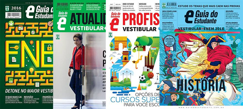 Coleção Guia do Estudante está disponível para assinatura