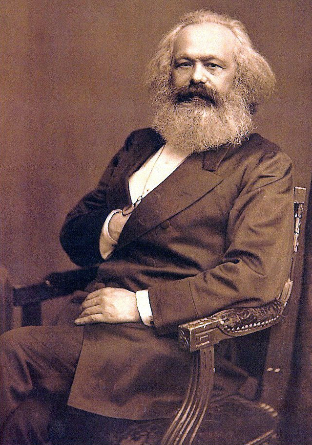 Retrato de Karl Marx