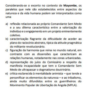 Como o livro Mayombe, de Pepetela, pode cair no vestibular