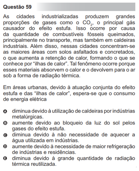 Como cai na prova: Problemas ambientais