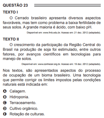 Como cai na prova: Climas e vegetações do Brasil