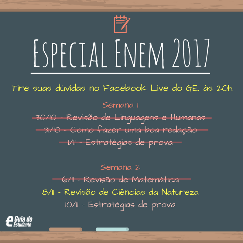 Assista: Dicas para a prova de Ciências da Natureza do Enem