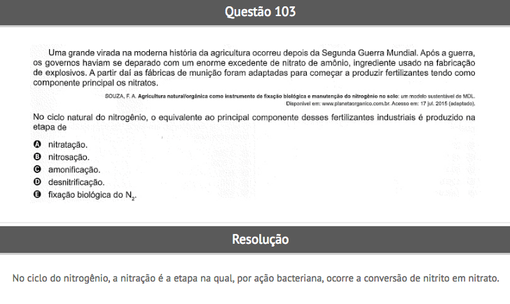 Veja as três questões mais difíceis de Biologia do Enem 2017