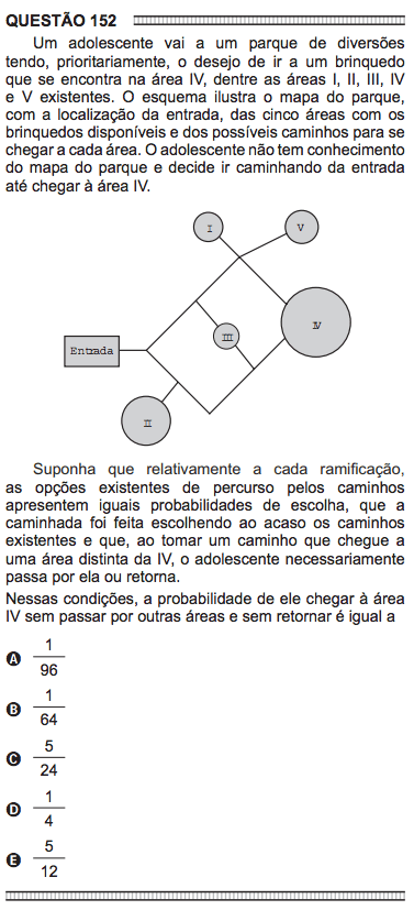 Como cai na prova: Probabilidade