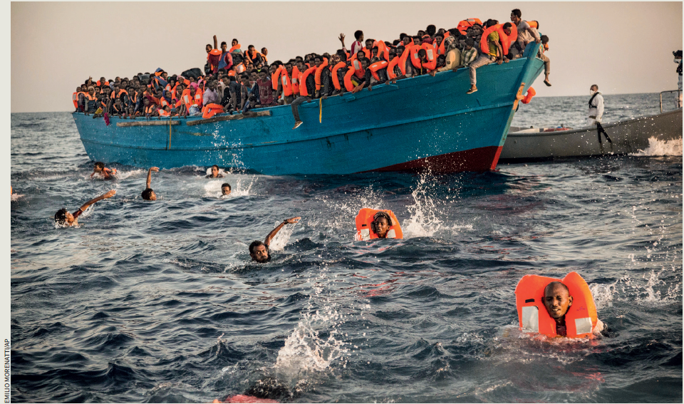 Migrações: Jornadas de desespero pelo mundo