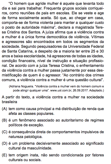 Como a Unesp cobrou atualidades no vestibular