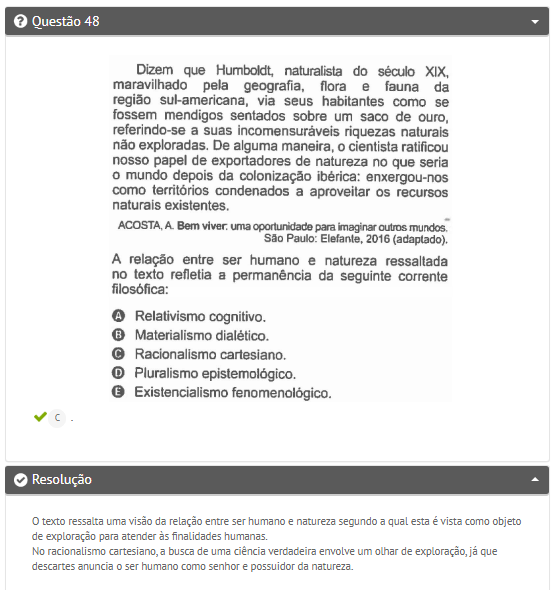 filosofia 48 Enem 2019: as questões mais difíceis de Ciências Humanas, resolvidas