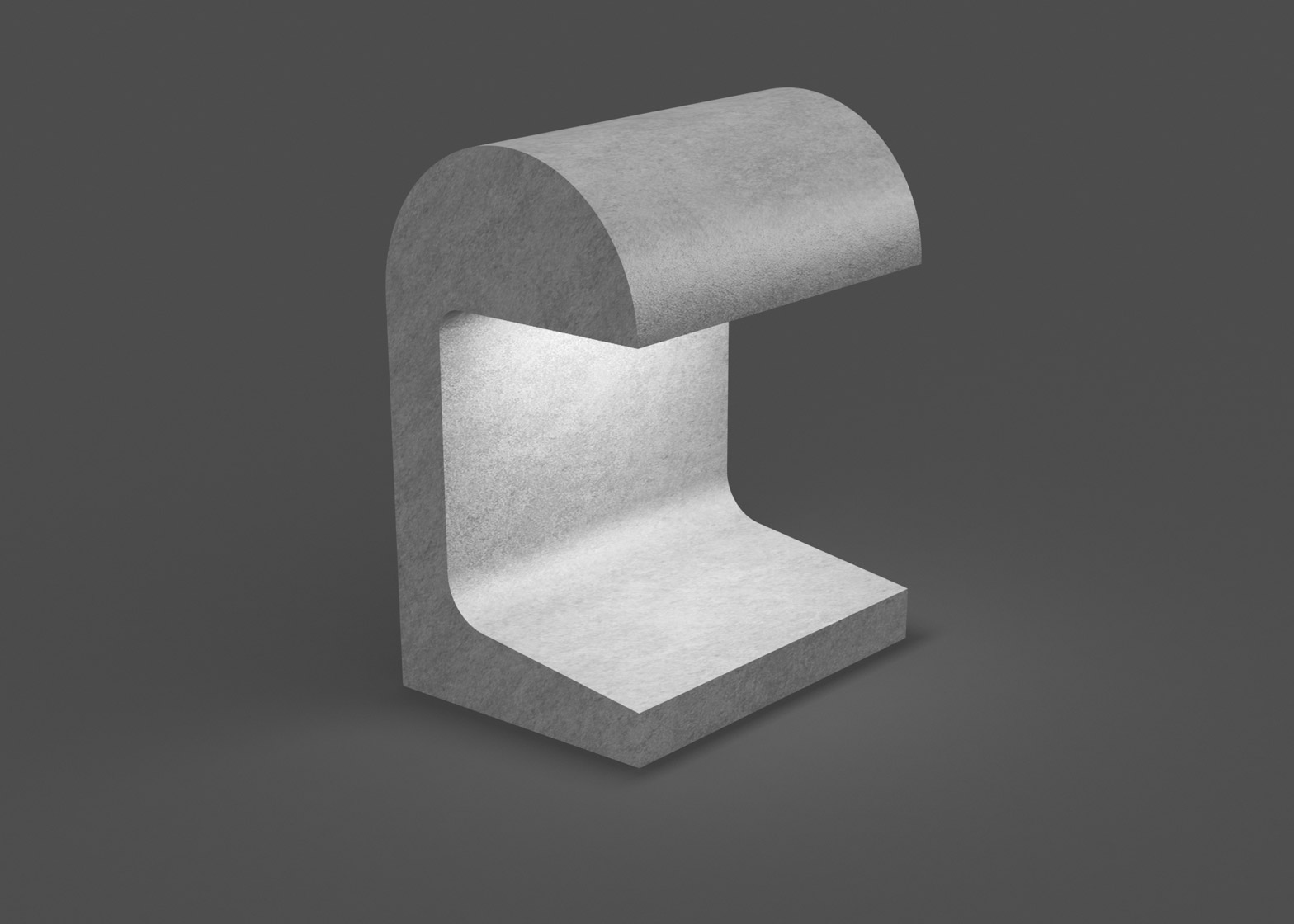 Arquiteto belga cria lumin&aacute;ria de led em concreto