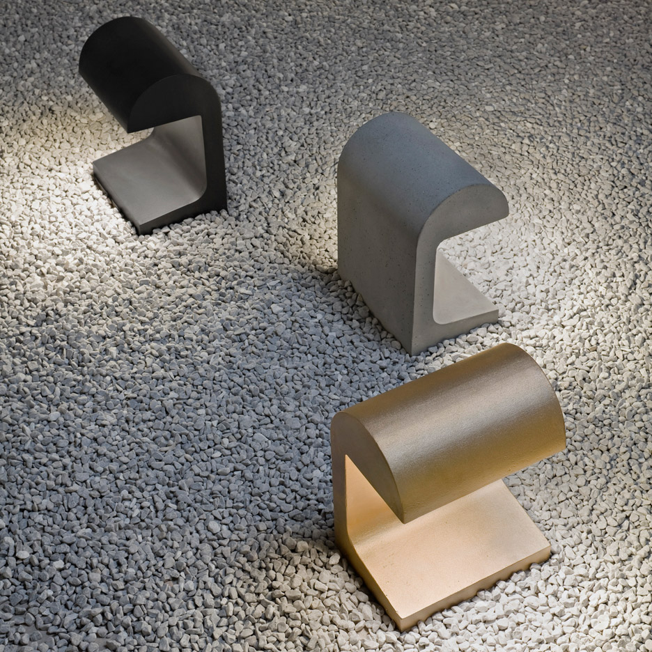 Arquiteto belga cria lumin&aacute;ria de led em concreto