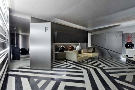 As formas geom&eacute;tricas e a simetria s&atilde;o marcantes na CASA COR PR 2016