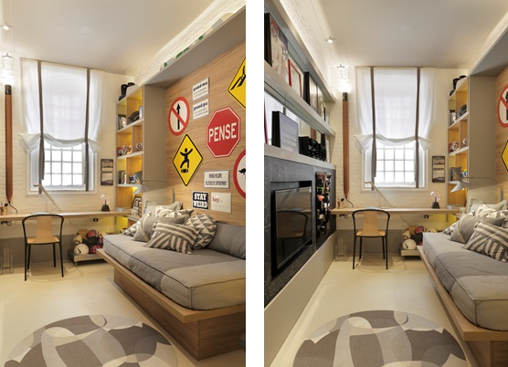 Os pequenos quartos da CASACOR Rio 2016