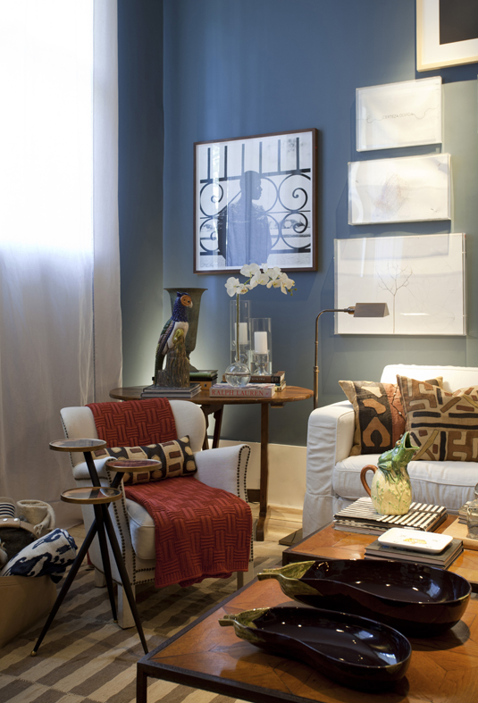 CASACOR SP: Um est&uacute;dio que mescla mobili&aacute;rio antigo com d&eacute;cor moderno