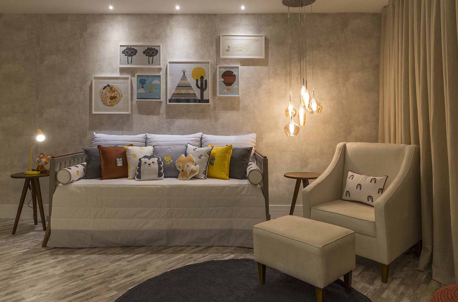 CASACOR Bras&iacute;lia: Profissional aposta em cobog&oacute; no Quarto de Beb&ecirc;