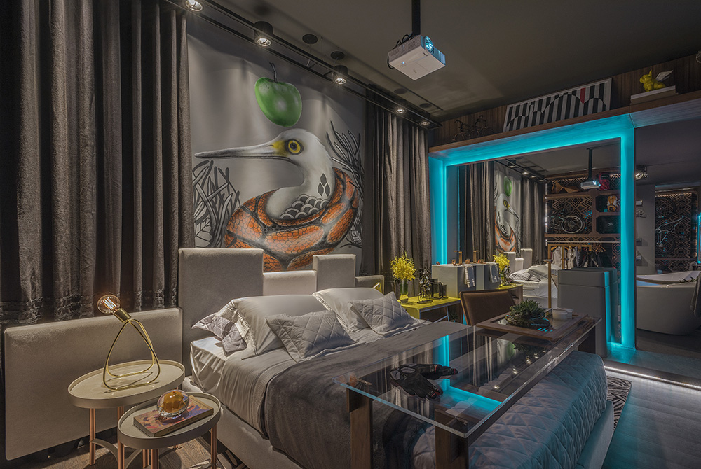 CASA COR Minas 2015: Su&iacute;te traduz o estilo de um casal ciclista