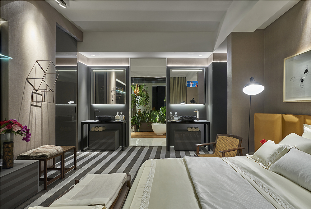 CASA COR Minas: Su&iacute;te com parede de vidro e vegeta&ccedil;&atilde;o brasileira