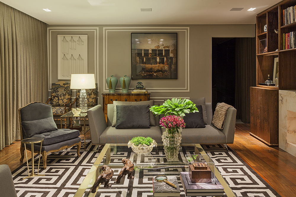 CASA COR Minas 2015: Uma sala de estar com ra&iacute;zes brasileiras