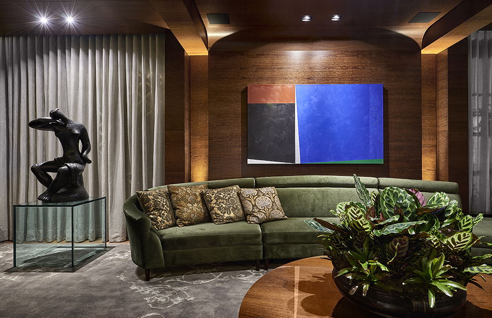 CASA COR Minas 2015: Uma sala marcada pela diversisdade de texturas