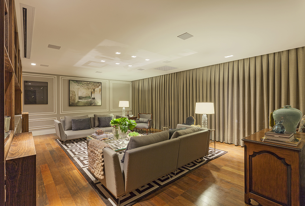 CASA COR Minas 2015: Uma sala de estar com ra&iacute;zes brasileiras