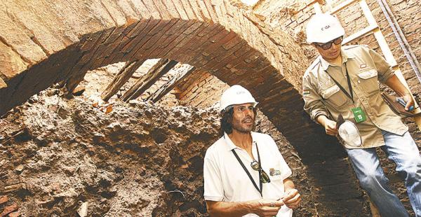 Constru&ccedil;&atilde;o subterr&acirc;nea &eacute; encontrada no restauro da sede de CASA COR BO