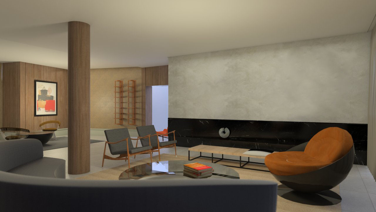 CASA COR Bras&iacute;lia 2015: Living com mobili&aacute;rio genuinamente brasileiro