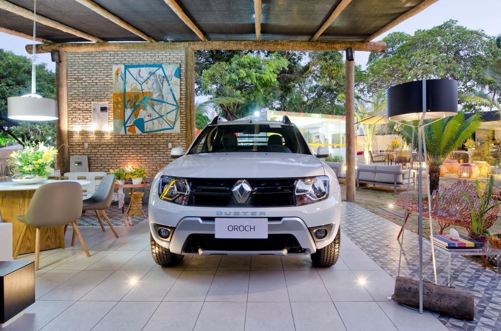 CASA COR RN exibe garagem com picape, design e economia de energia