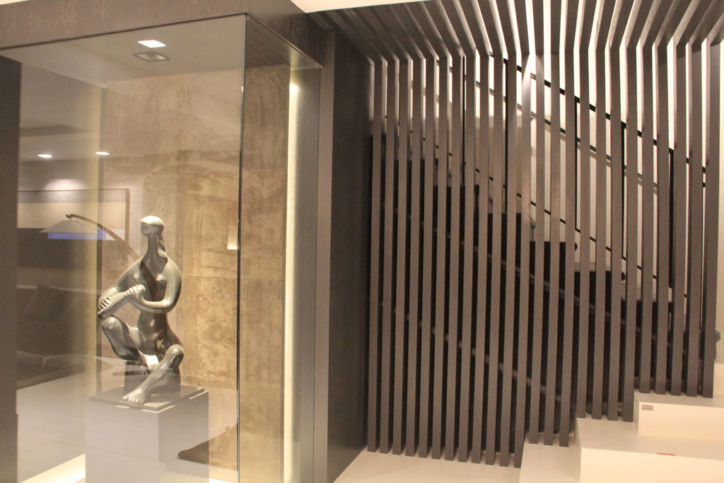 Brises e Pergolados em ambientes internos. Veja em CASA COR 2015