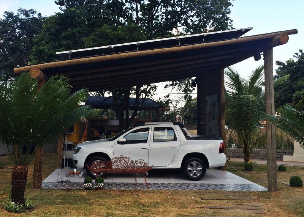 CASA COR RN exibe garagem com picape, design e economia de energia