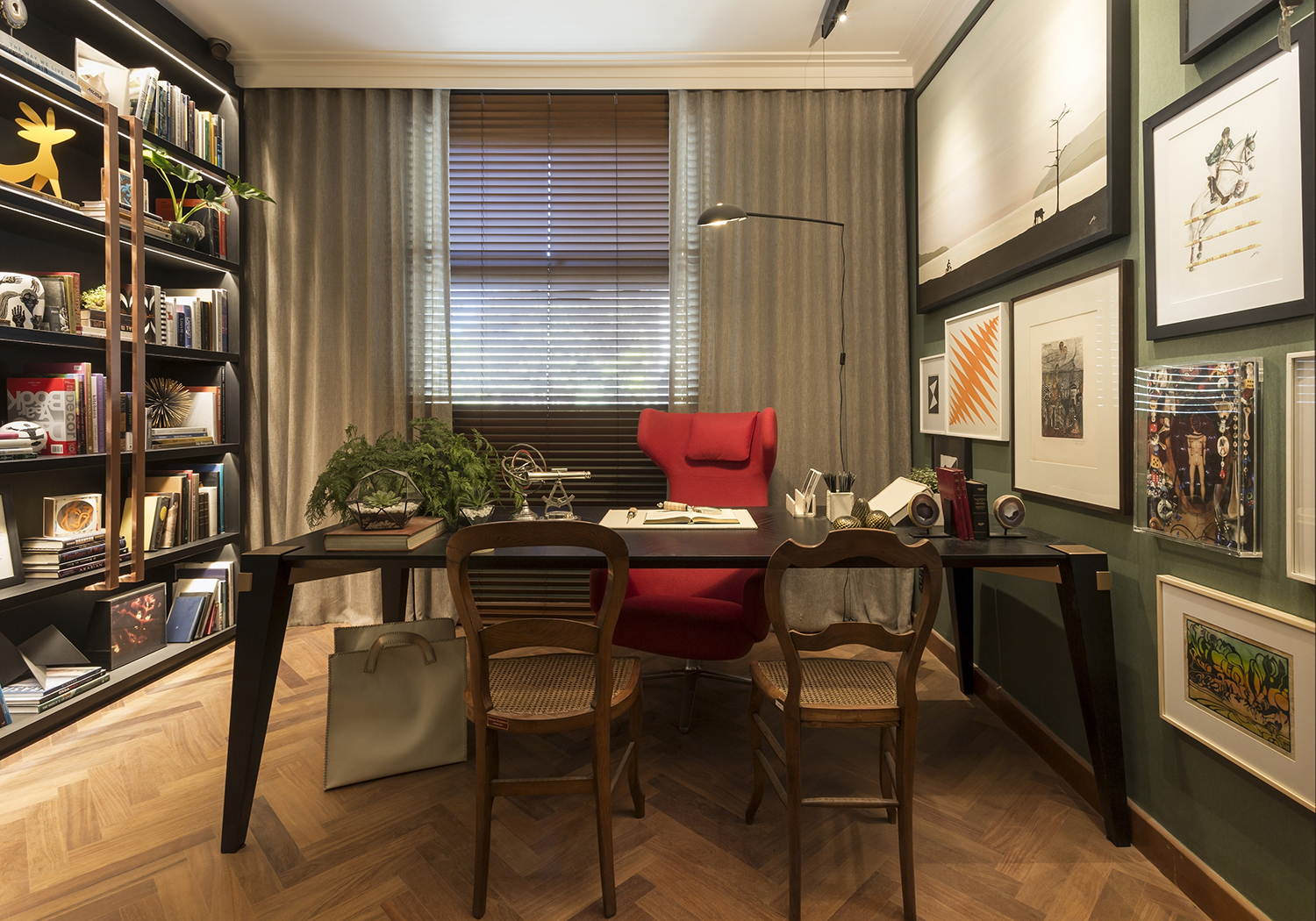 CASACOR SP 2016: ergonomia garante circula&ccedil;&atilde;o adequada em Home Office