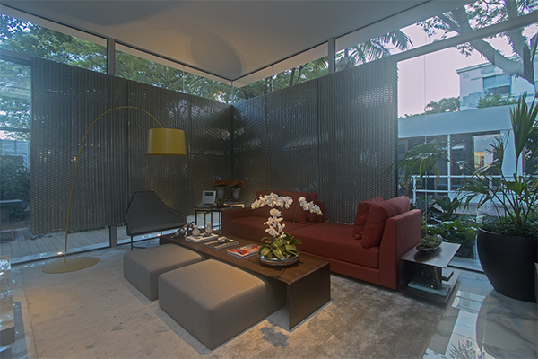 CASACOR SP: Uma casa de vidro que promove a integra&ccedil;&atilde;o e o morar bem