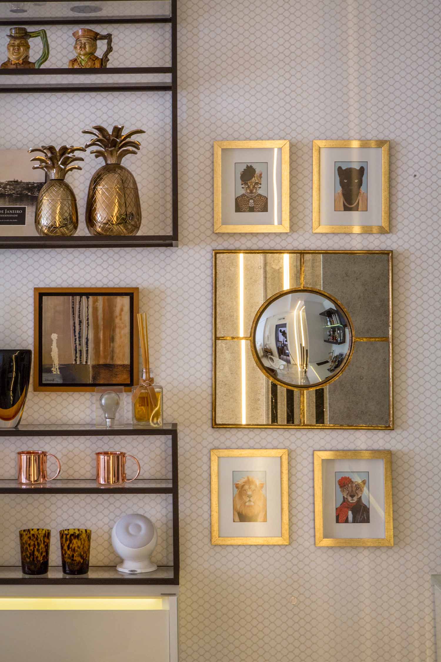 CASACOR Rio 2016: O dourado &eacute; tend&ecirc;ncia nos ambientes da mostra